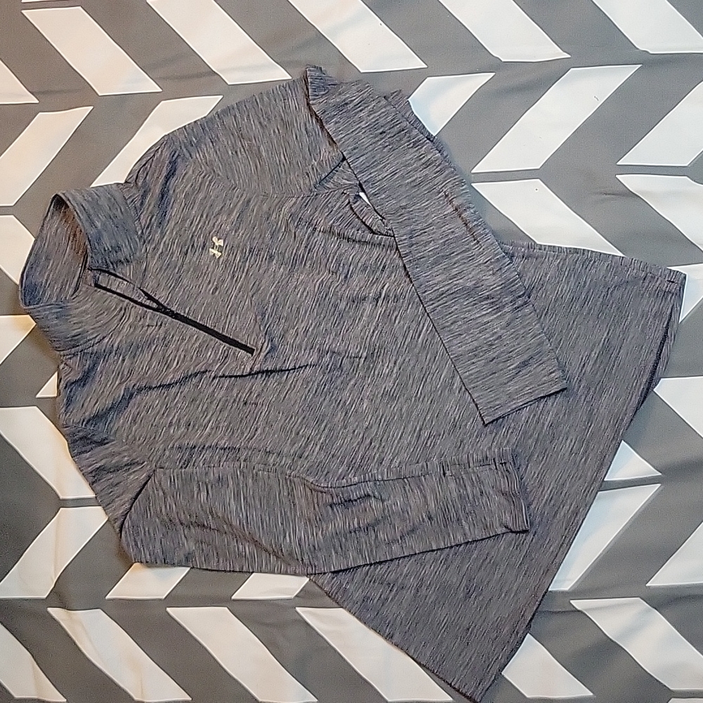 Hurley HEATGEAR, navy and grey long sleve shirt